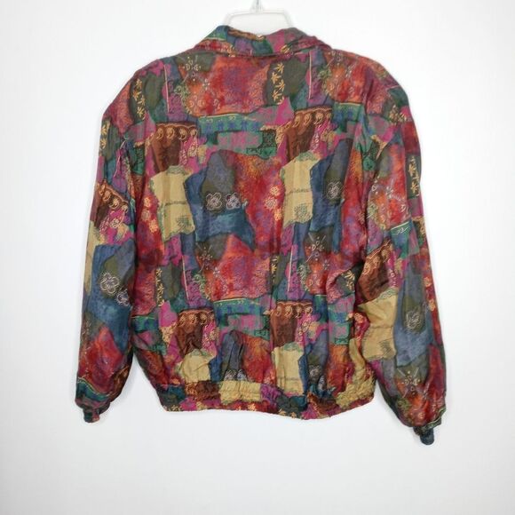 Vintage Details Sportswear silk jacket size medium - Picture 5 of 5